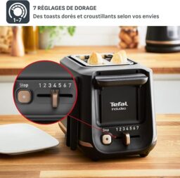 Image du fabricant 3 du Tefal Grille-pain Includeo noir