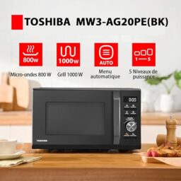 Image du fabricant 3 du Toshiba MW3-AG20PE(BK) micro-ondes noir