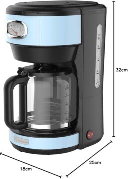 Image du fabricant 3 du Westinghouse cafetière filtre bleue