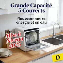 Image du fabricant 3 du YU YUSING Mini Lave-vaisselle