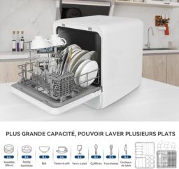 Image du fabricant 3 du YU YUSING Mini Lave-vaisselle