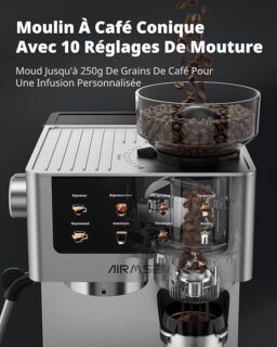 Image du fabricant 4 du AIRMSEN Espresso Machine Café
