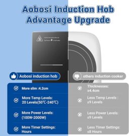 Image du fabricant 4 du Aobosi Plaque Induction portable