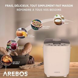 Image du fabricant 4 du Arebos Machine à pain blanc