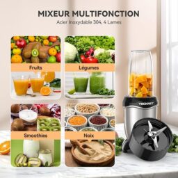 Image du fabricant 4 du Blender TECKNET 600W blanc