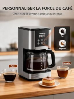 Image du fabricant 4 du Cafetière filtre Aigostar noire