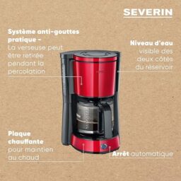 Image du fabricant 4 du Cafetière SEVERIN KA 4817 noire