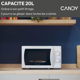 Image du fabricant 4 du Candy Idea CMW20SMW micro-ondes blanc