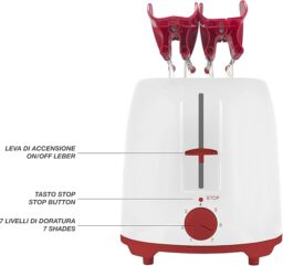 Image du fabricant 4 du Grille-pain BEPER P101TOS100 argent