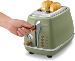 Image du fabricant 4 du Grille-Pain De'Longhi Olive