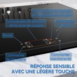 Image du fabricant 4 du Hermitlux Plaque Induction 4 Feux