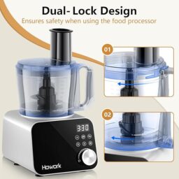Image du fabricant 4 du Howork robot de cuisine argenté