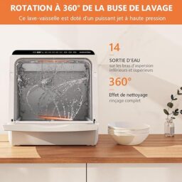 Image du fabricant 4 du Karlxtom Mini Lave-vaisselle compact