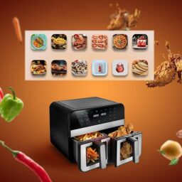Image du fabricant 4 du LEHMANN Air Fryer dual tiroirs