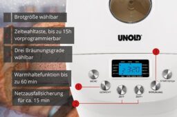 Image du fabricant 4 du Machine à pain Unold 68520