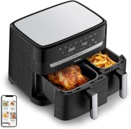 Image du fabricant 4 du Moulinex air fryer deux compartiments