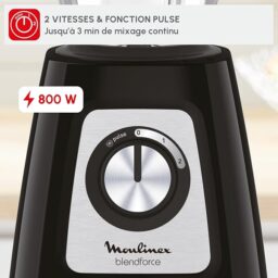 Image du fabricant 4 du Moulinex Blender Blendforce noir