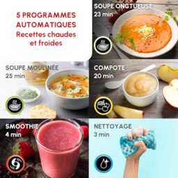 Image du fabricant 4 du Moulinex Blender chauffant Easy Soup