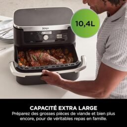 Image du fabricant 4 du NINJA Foodi FlexDrawer Air Fryer noir