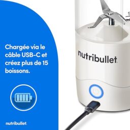 Image du fabricant 4 du NutriBullet portable blender blanc