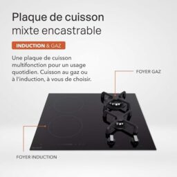 Image du fabricant 4 du Plaque cuisson mixte gaz induction