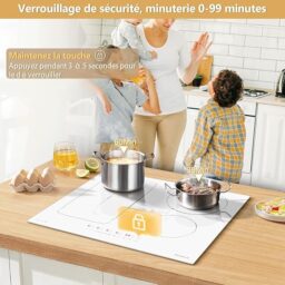 Image du fabricant 4 du Plaque induction 4 feux blanche