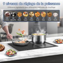 Image du fabricant 4 du Plaque induction AMZCHEF 60cm