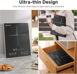 Image du fabricant 4 du Plaque induction AMZCHEF ultra-mince