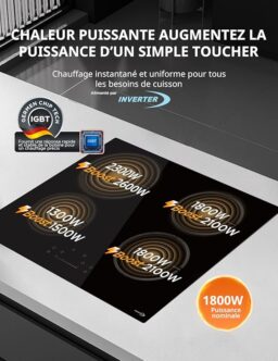 Image du fabricant 4 du Plaque induction COMFEE' CIH741F238K0