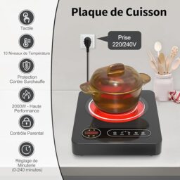 Image du fabricant 4 du Plaque vitrocéramique VBGK 2000W