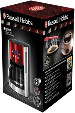 Image du fabricant 4 du Russell Hobbs cafetière Luna rouge