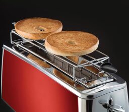 Image du fabricant 4 du Russell Hobbs Grille Pain Luna Rouge