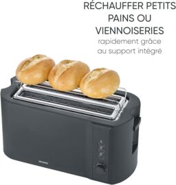 Image du fabricant 4 du SEVERIN Grille-pain AT 2591 noir