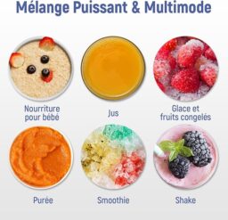 Image du fabricant 4 du Simplus Blender Mixeur 600ml blanc