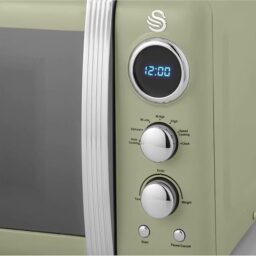 Image du fabricant 4 du Swan Retro Micro-ondes vert