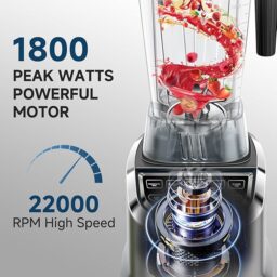 Image du fabricant 5 du AMZCHEF blender noir 1800W