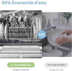 Image du fabricant 5 du COMFEE' TD602E-W lave-vaisselle blanc