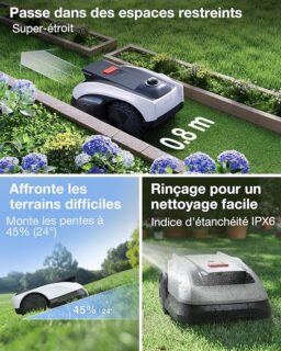 Image du fabricant 5 du ECOVACS Goat O1200 tondeuse robot