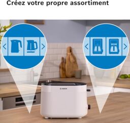 Image du fabricant 5 du Grille-pain Bosch MyMoment blanc
