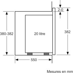 Image du fabricant 5 du Micro-ondes Bosch BEL524MS0 blanc