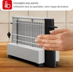 Image du fabricant 5 du Moulinex Grille-pain Vintage, Inox noir