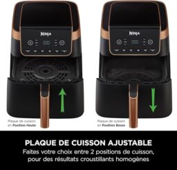 Image du fabricant 5 du Ninja Air Fryer MAX PRO noir cuivre