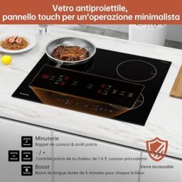 Image du fabricant 5 du Plaque induction 4 feux, encastrable