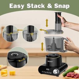 Image du fabricant 5 du Robot de cuisine 2.5 L Noir