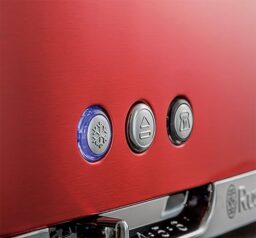 Image du fabricant 5 du Russell Hobbs Grille Pain Luna Rouge