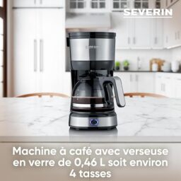 Image du fabricant 5 du SEVERIN Cafetière filtre inox-noir