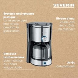 Image du fabricant 5 du SEVERIN Cafetière Filtre KA 4845