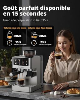 Image du fabricant 6 du AIRMSEN Espresso Machine Café