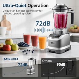 Image du fabricant 6 du AMZCHEF blender noir 1800W