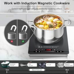 Image du fabricant 6 du AMZCHEF Plaque induction portable